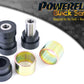 For Skoda Superb 2009-2011 PowerFlex Black Series Rear Lower Link Inner Bush