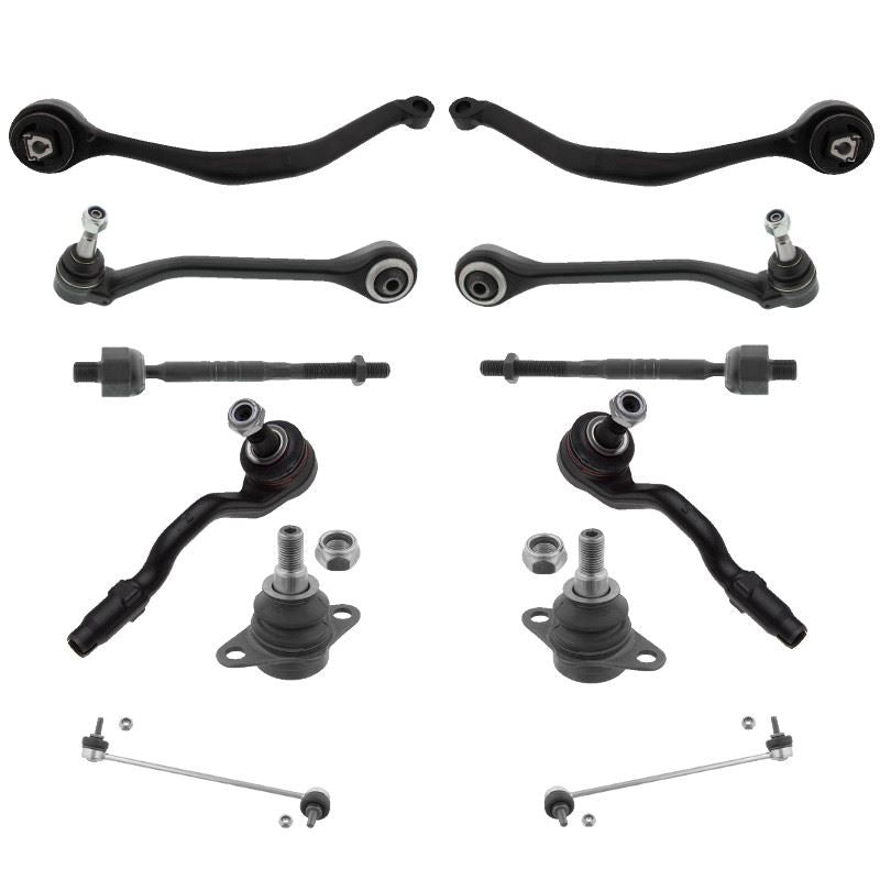 For BMW X3 2003-2010 Front Lower Left and Right Wishbones Arm Kit