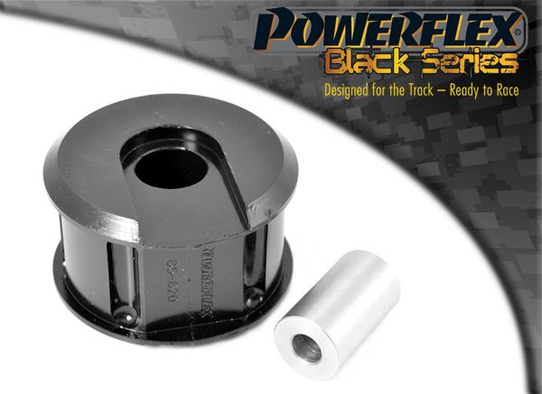 For VW Polo 9N/9N3 2002-2008 PowerFlex Black Lower Engine Mount Large Bush
