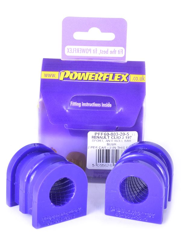 For Renault Clio III 2005-2012 PowerFlex Front Anti Roll Bar Bush