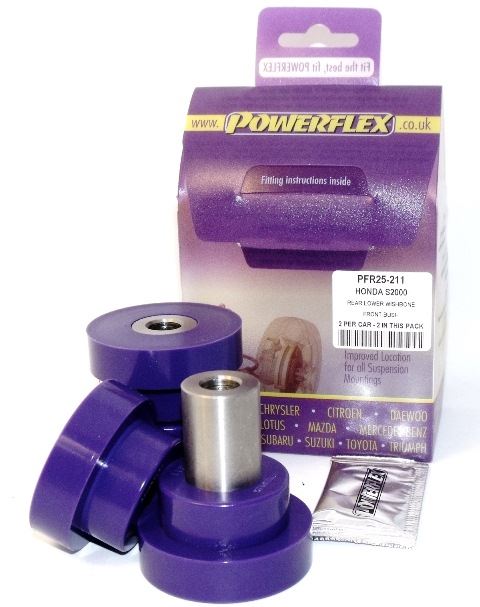 For Honda S2000 1999-2009 PowerFlex Rear Lower Wishbone Front Bush