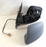 VW Transporter T5 Van 2010- Powerfolding Wing Door Mirror Primed Passenger Side