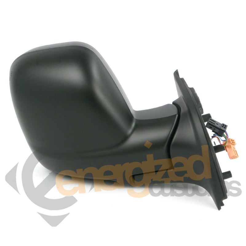 Citroen Berlingo 2012-2016 Electric Black Cover Wing Door Mirror Drivers Side