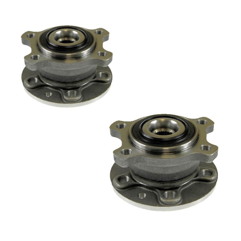 Volvo S60 Mk2 AWD 2010-2018 Rear Hub Wheel Bearing Kits Pair