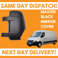 Renault Master 2010-2023 Wing Mirror Cover Black Left Side