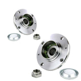 For Peugeot 1007 2005-2009 Rear Hub Wheel Bearing Kits Pair