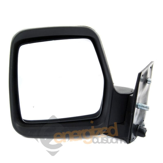 Fiat Scudo Van 1995-2006 Manual Adjust Black Wing Door Mirror Passenger Side N/S