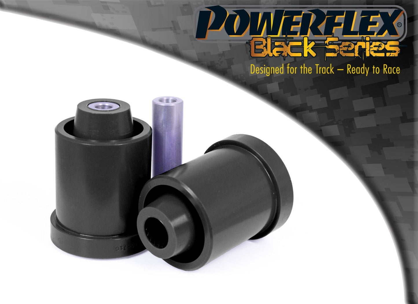 For Fiat Stilo (2001-2010) PowerFlex Black Rear Beam Mounting Bush