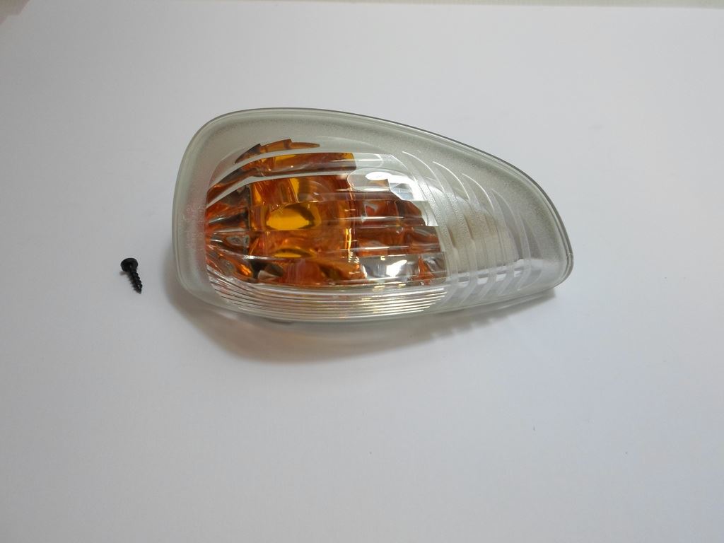 Renault Master Mk4 3/2010-> Wing Door Mirror Indicator Clear Passenger Side N/S