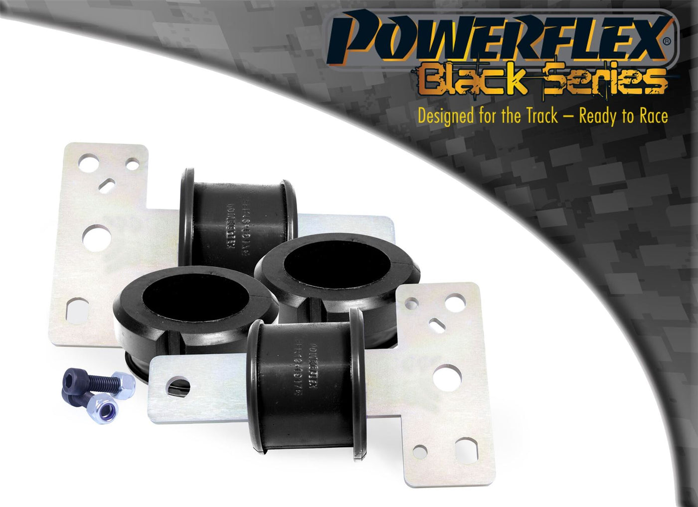 For Volvo S60 (2010 on) PowerFlex Black Rear Trailing Arm Bush