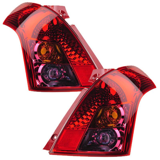 SUZUKI SWIFT 7/2007-2010 REAR TAIL LIGHTS 1 PAIR O/S & N/S
