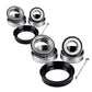 For VW Caddy Mk2 1996-2004 Rear Wheel Bearing Kits Pair