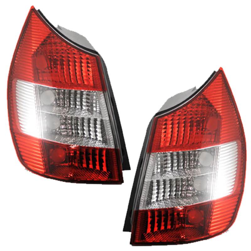 RENAULT SCENIC MK2 3/2005-8/2006 REAR TAIL LIGHTS 1 PAIR O/S & N/S