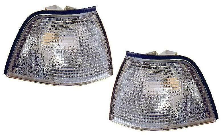 BMW E36 3 SERIES SALOON/COMPACT/ESTATE 1990-2000 CLEAR FRONT INDICATORS PAIR