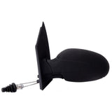 Smart Fortwo 2004-2007 Cable Adjust Wing Door Mirror Black Cover Passenger Side