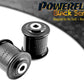 For BMW E63 6 Series 2003-2010 PowerFlex Black Series Rear Lower Arm Front Bush