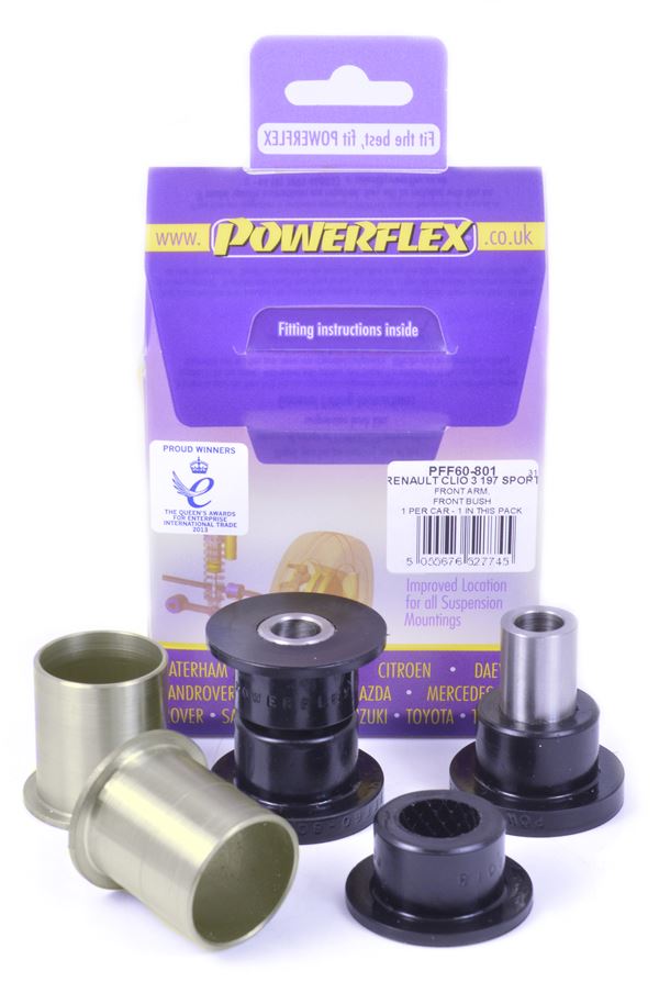For Renault Clio III Sport 2005-2012 PowerFlex Front Arm Front Bush