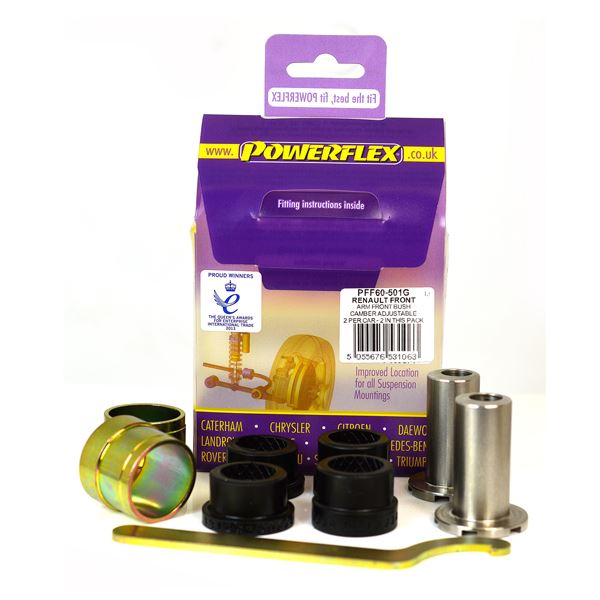 For Renault Megane II 2002-2008 PowerFlex Front Arm Front Bush
