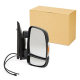 Fiat Ducato 2006-2023 Short Arm Electric Wing Door Mirror Inc Temp Sensor
