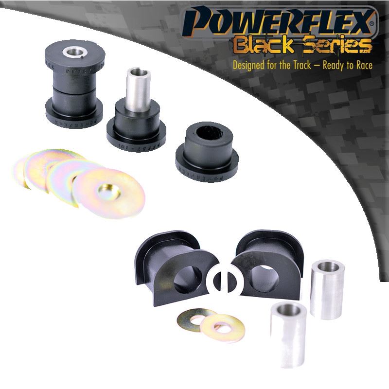 Porsche 944 inc S2 & Turbo (1985-1991) PowerFlex Black Front Wishbone Bush Set