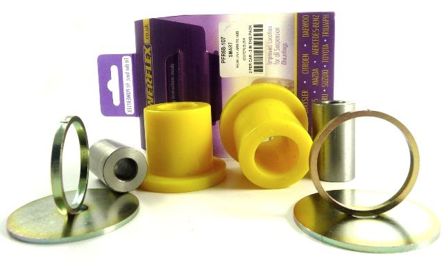 For Smart Roadster 2003-2005 PowerFlex Rear Link Arm to Hub Bush Outer