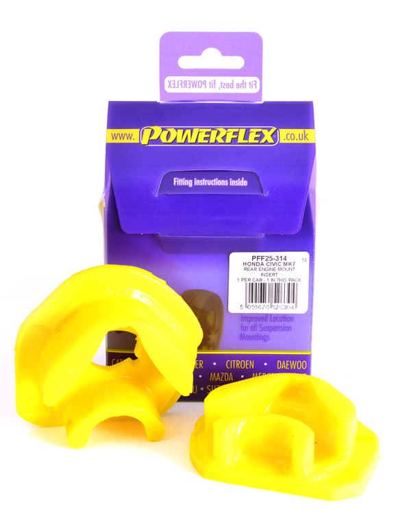 For Honda Civic Mk7 2001-2005 PowerFlex Rear Engine Mount Insert
