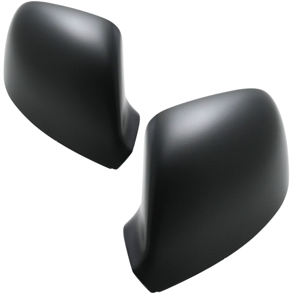 VW Transporter T5/T6 2009-2020 Wing Mirror Covers Black Left & Right Side Pair