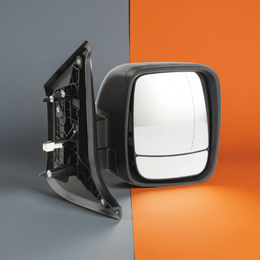 Vauxhall Vivaro 2014-2020 Drivers Side Right O/S Wing Mirror Replacement Electric Heated Black