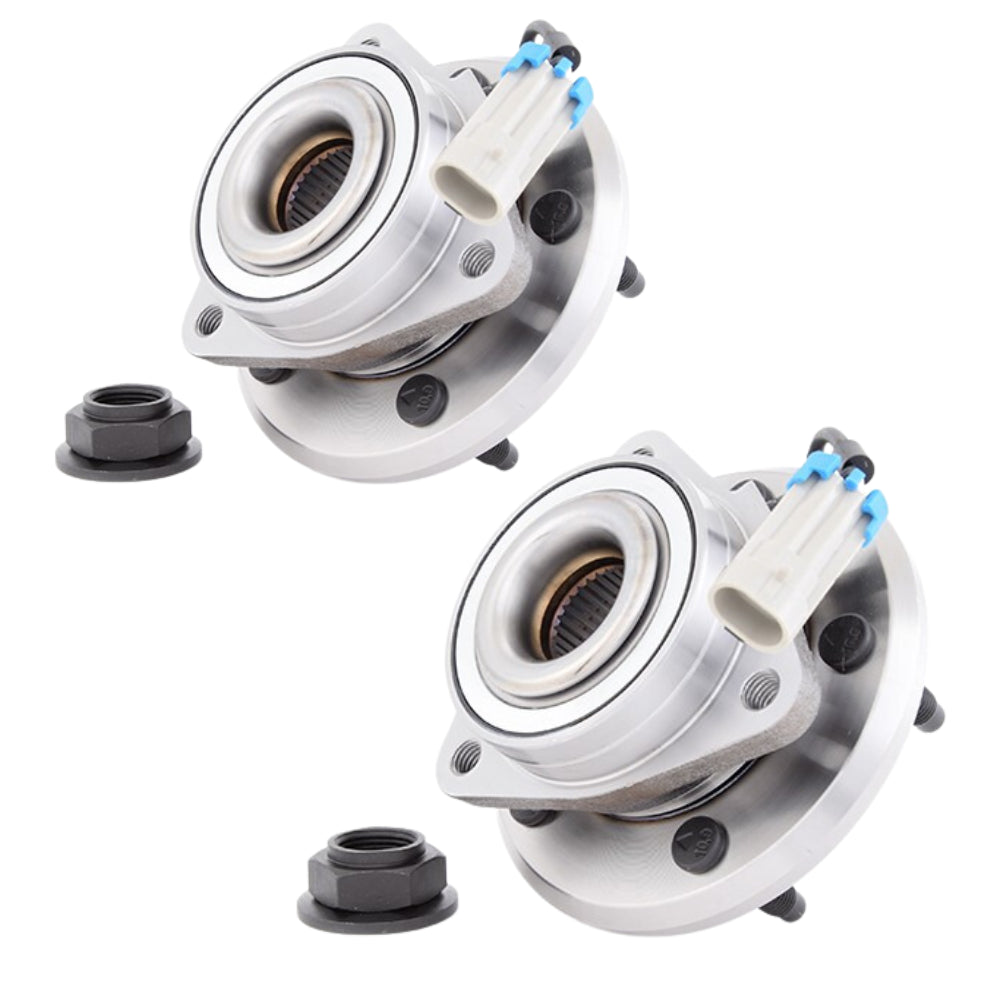 For Vauxhall Antara 2007-2011 Front Hub Wheel Bearing Kits Pair Inc ABS Sensor
