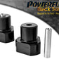 For VW Vento 1992-1998 PowerFlex Black Series Rear Beam Mounting Bush