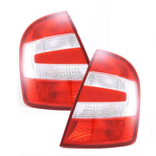 SKODA FABIA MK1 2005-2007 ESTATE REAR TAIL LIGHTS 1 PAIR O/S & N/S