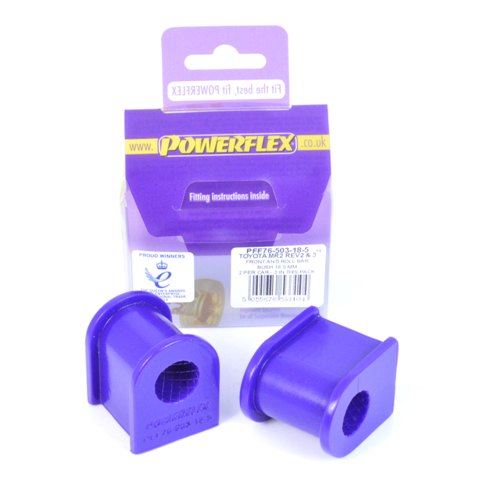 For Toyota MR2 SW20 REV 2 to 5 1991-1999 PowerFlex Front Anti Roll Bar Bush