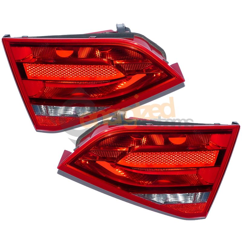 AUDI A4 SALOON 2008-2012 INNER REAR TAIL LIGHTS 1 PAIR O/S & N/S