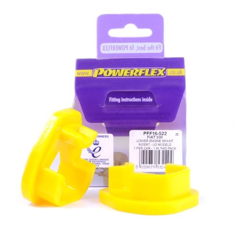 For Fiat 500 2007- PowerFlex Lower Engine Mount Insert - US Models