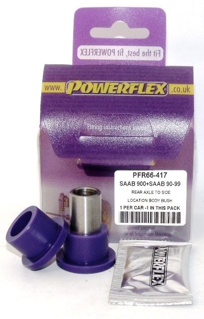 For Saab 900 1983-1993 PowerFlex Rear Axle Side To Side Location Body Bush