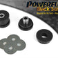 For Fiat 500 2007- PowerFlex Black Series Rear Shock Absorber Top Mounting Bush