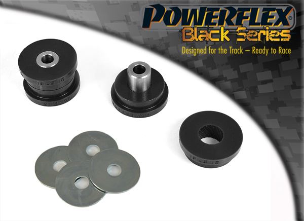 For Fiat 500 2007- PowerFlex Black Series Rear Shock Absorber Top Mounting Bush