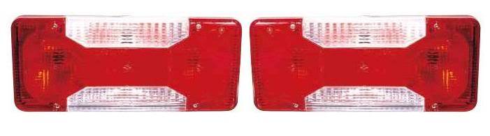 FIAT DOBLO MK2 2010-> REAR TAIL LIGHTS 1 PAIR O/S & N/S
