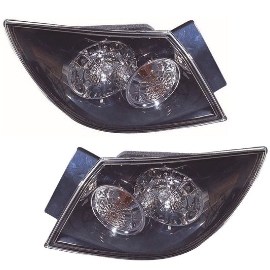 MAZDA 3 HATCHBACK 2004-2009 LED REAR TAIL LIGHTS PAIR O/S & N/S