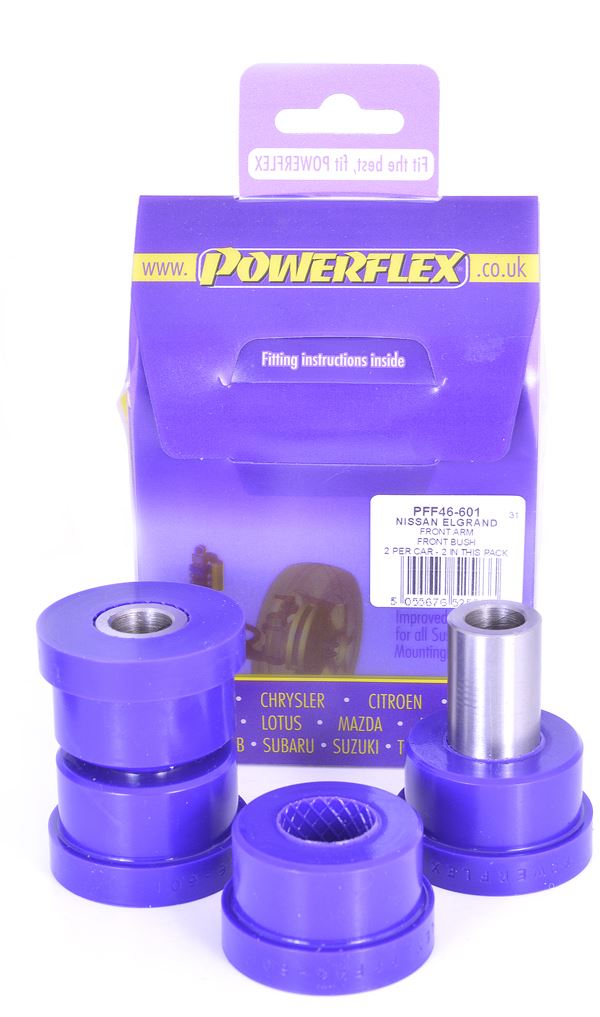 For Nissan Elgrand E51 2002-2010 PowerFlex Front Arm Front Bush