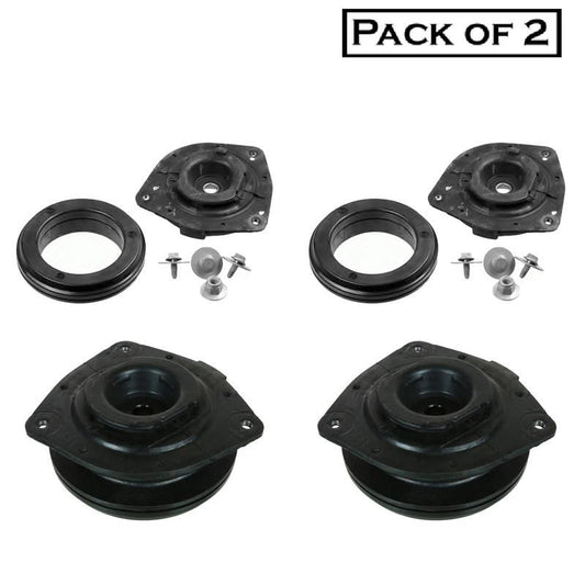 For Nissan Qashqai 2006-2013 Front Suspension Pair Strut Top Mounts & Bearings