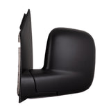 VW Caddy Van 2010-2016 Manual Black Door Wing  Mirror Left Side