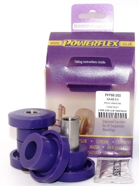 For Saab 9-5 YS3E 1998-2010 PowerFlex Front Wishbone Front Bush