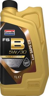 Car Engine Oil Granville FS-B SAE 5W30 C3 Fully Synthetic Low Saps 1L 1 Litre
