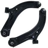 For Nissan Micra K12 2002-2011 Lower Front Wishbones Suspension Arms Pair