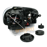 VW Golf MK5 R32 Style Headlights 2003-2009 Xenon Look Projector Headlamps Pair