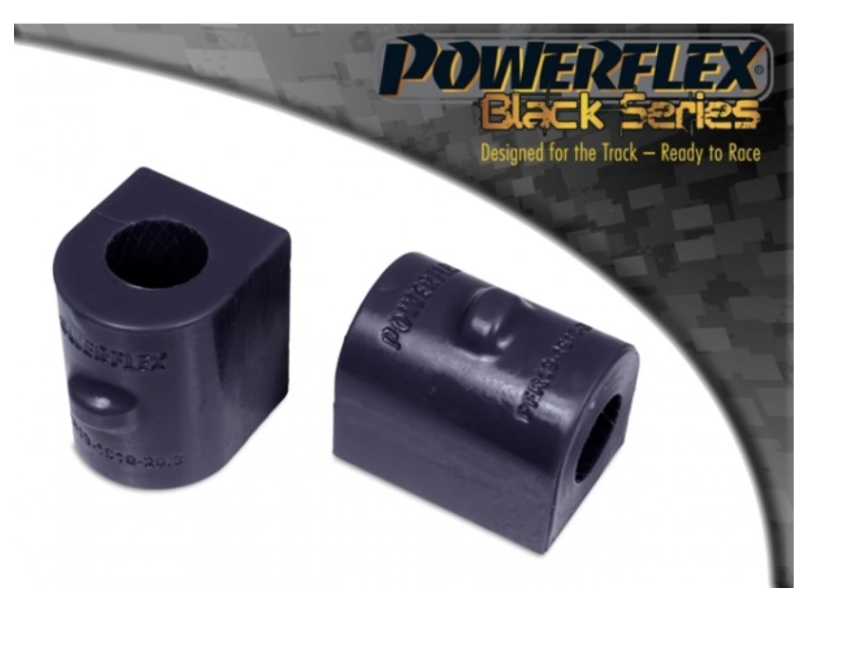Volvo S60 2WD 2010-onwards PowerFlex Black Rear Anti-Roll Bar Bush