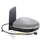VW Touran Mk2 9/2010- Powerfolding Wing Door Mirror Primed Cover Passenger Side
