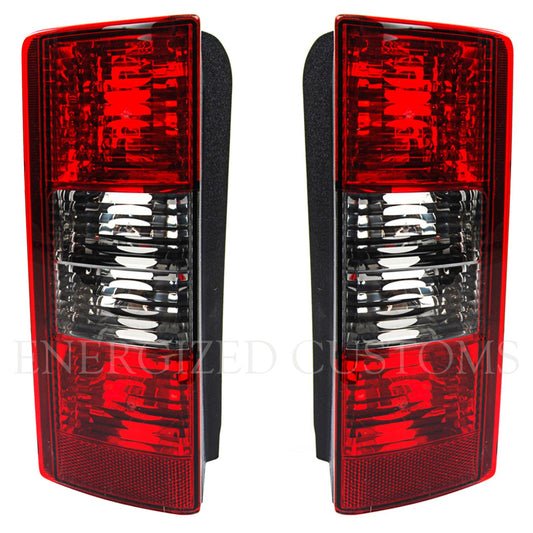 VAUXHALL COMBO MK2 10/2001-3/2012 REAR TAIL LIGHTS 1 PAIR O/S & N/S