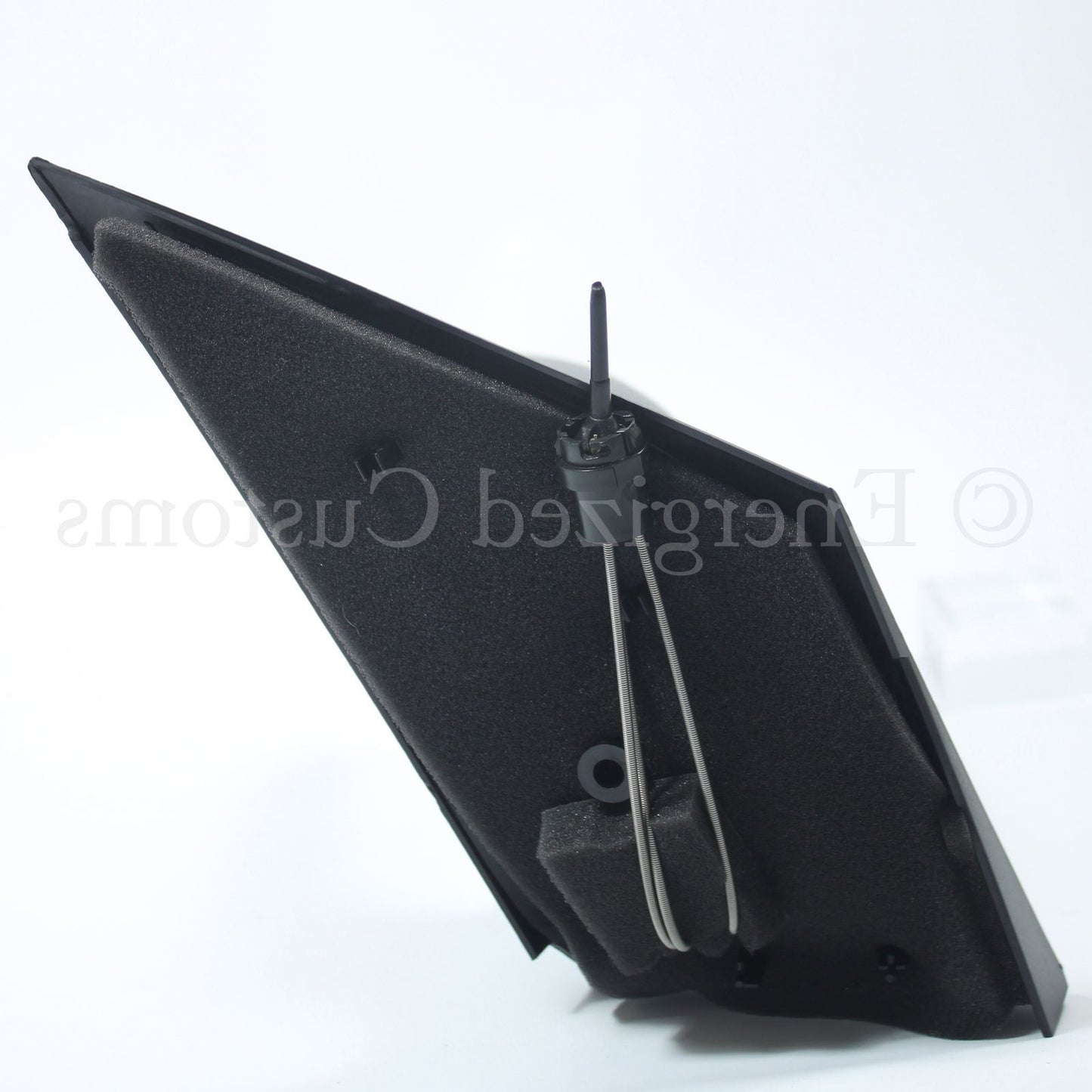 Ford Fiesta MK6 2002-2005 Manual Black Wing Door Mirror Passenger Side Left